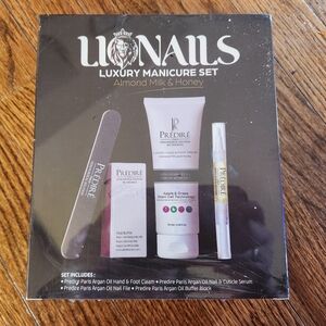 Lionails Luxury Manicure Set | Almond Milk and Honey 4-Piece Set